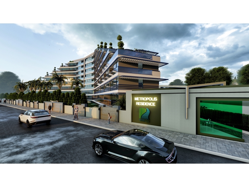 Antalya 1+1 satılık residence  