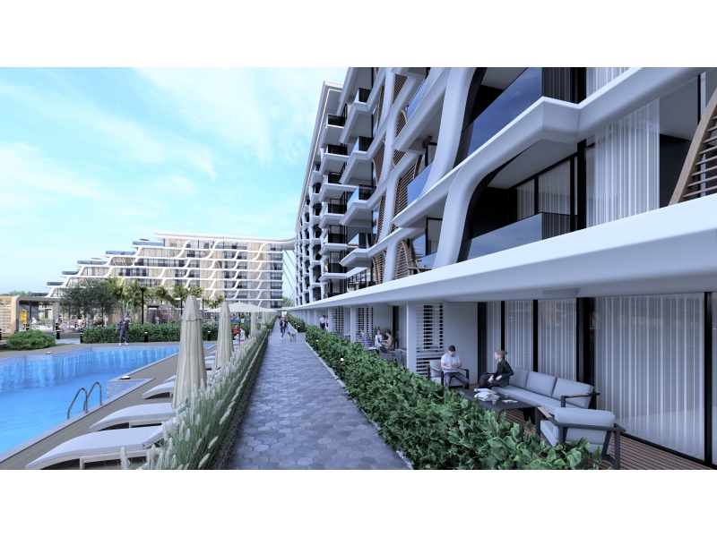 2+1 satılık residence Antalya