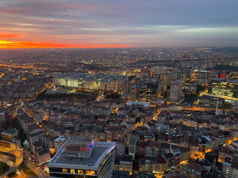 2 bedroom under construction flat at prestigious residence at Şişli