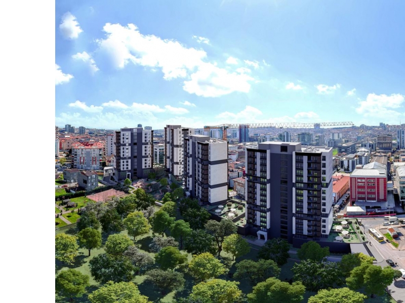 3+1 satılık residence Bağcılar 