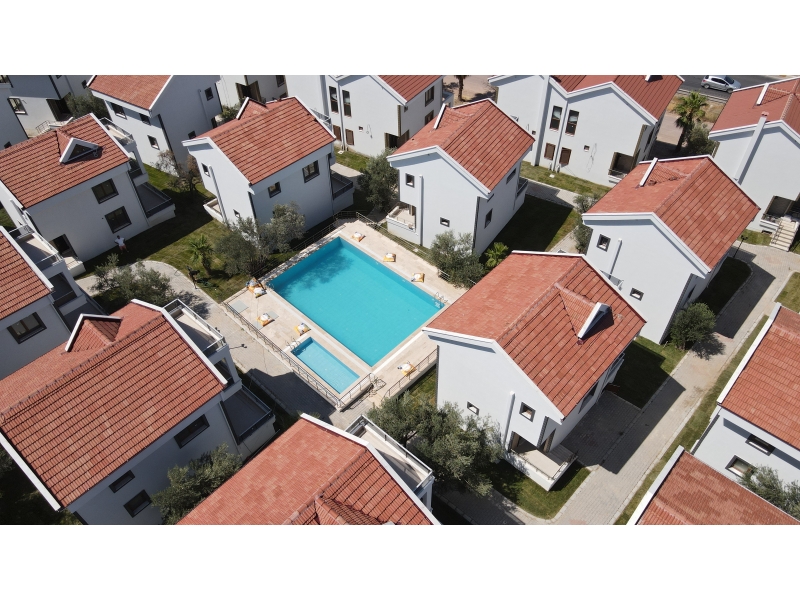 3+1 satılık villa deniz manzaralı Ayvalık Balıkesır 