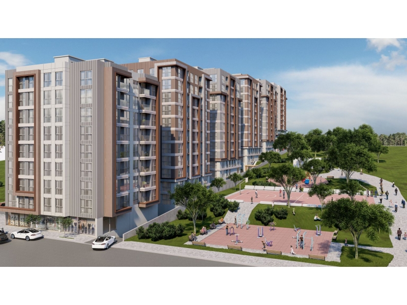 4+1 satılık yeni residence Bahçelievler