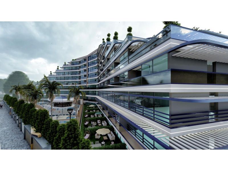 Antalya 4+1 satılık residence 