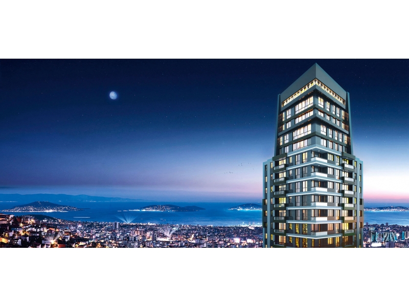 Yeni Proje 2+1 satılık residence Kartal