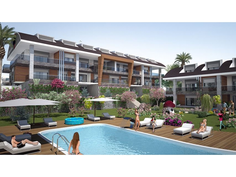 Yeni projesi 6+1 satılık residence Camlıca 